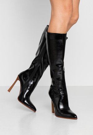 High Heel Stiefel - black