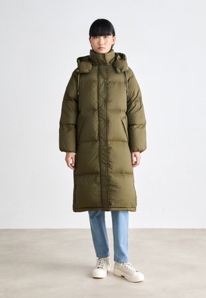 FULL LENGTH COAT - Manteau en duvet - dark cactus