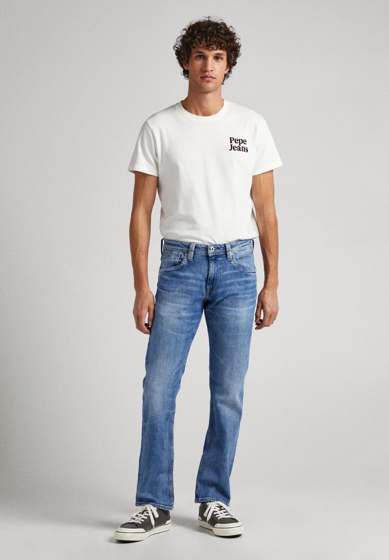 Pepe Jeans Straight leg jeans lichtblauw denim Pepe Jeans Straight leg jeans lichtblauw denim