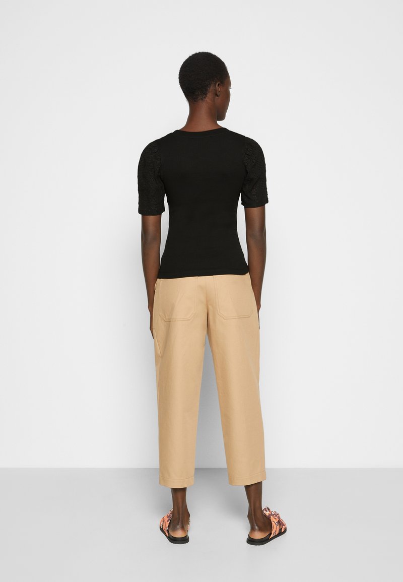 Damen Kleider | Claudie Pierlot TRINIDAD T-Shirt print noir/schwarz - AH71188 Damen Kleider | Claudie Pierlot TRINIDAD T-Shirt print noir/schwarz - AH71188