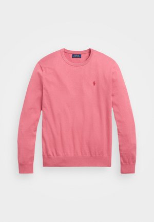 Polo Ralph Lauren COTTON-CASHMERE CREWNECK SWEATER - Striktrøje - adirondack berry