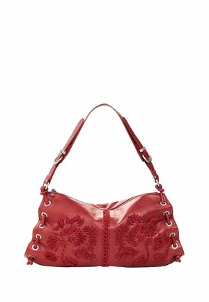 Desigual, MEDIUM EMBROIDERED BAG - Bolso de mano - red