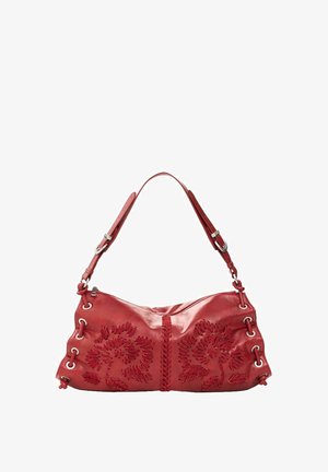 Desigual, MEDIUM EMBROIDERED BAG - Sac à main - red