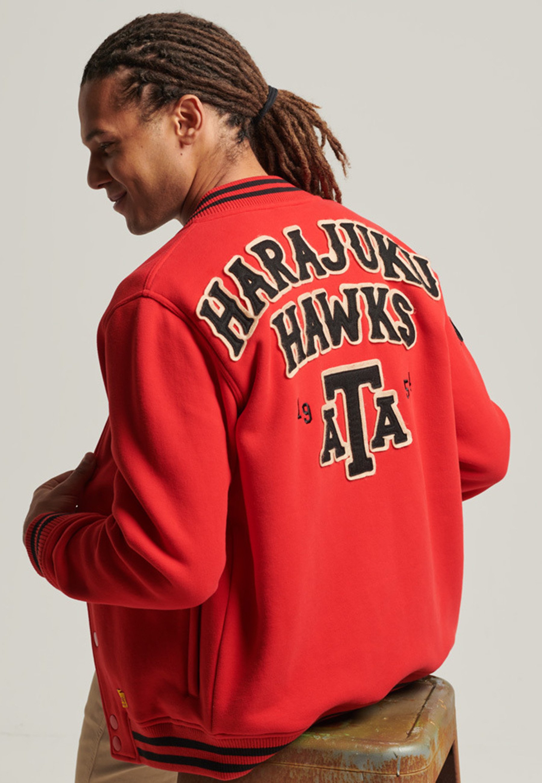 superdry collegiate bomber