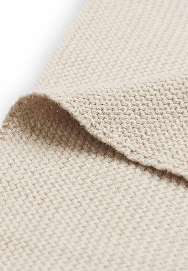 WIEG BASIC KNIT – Babydecke – beige