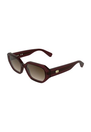 Lunettes de soleil - transparent burgundy