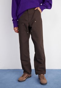 Carhartt WIP DOUBLE KNEE PANT - Bukse - tobacco
