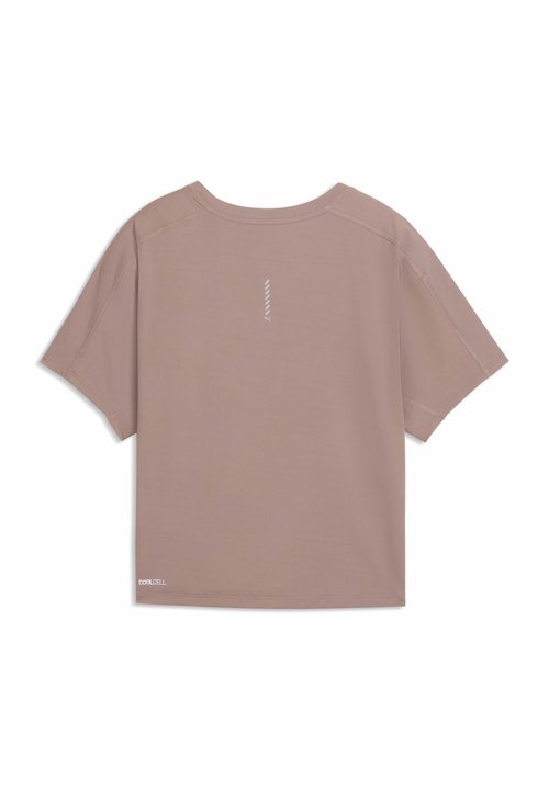 PUMA W RUN TEE - Sports T-shirt - sandstone — photo 6