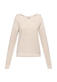 Mikina s kapucí - beige