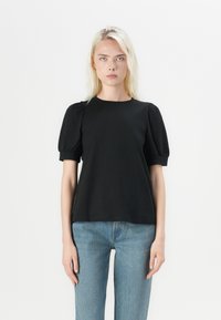 Aware - VMKERRY 2/4 O-NECK NOOS - T-shirt basique - black Image miniature 1