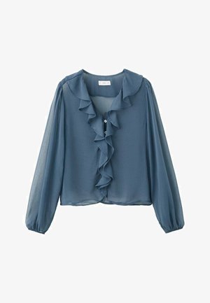 Bluză - hemelsblauw