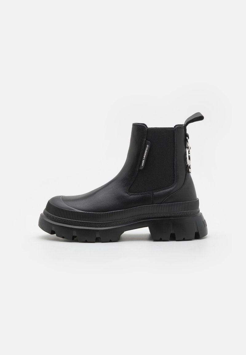 KARL LAGERFELD Bottines à plateau - black