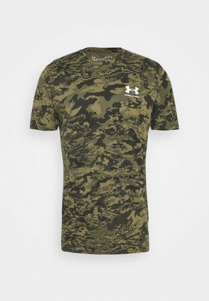 Under Armour ABC CAMO - T-Shirt print - black/khaki