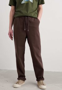 Seasalt Cornwall HALLANTIDE - Pantaloni - brown burnt wood
