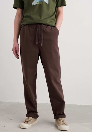 Seasalt Cornwall HALLANTIDE - Pantalones - brown burnt wood