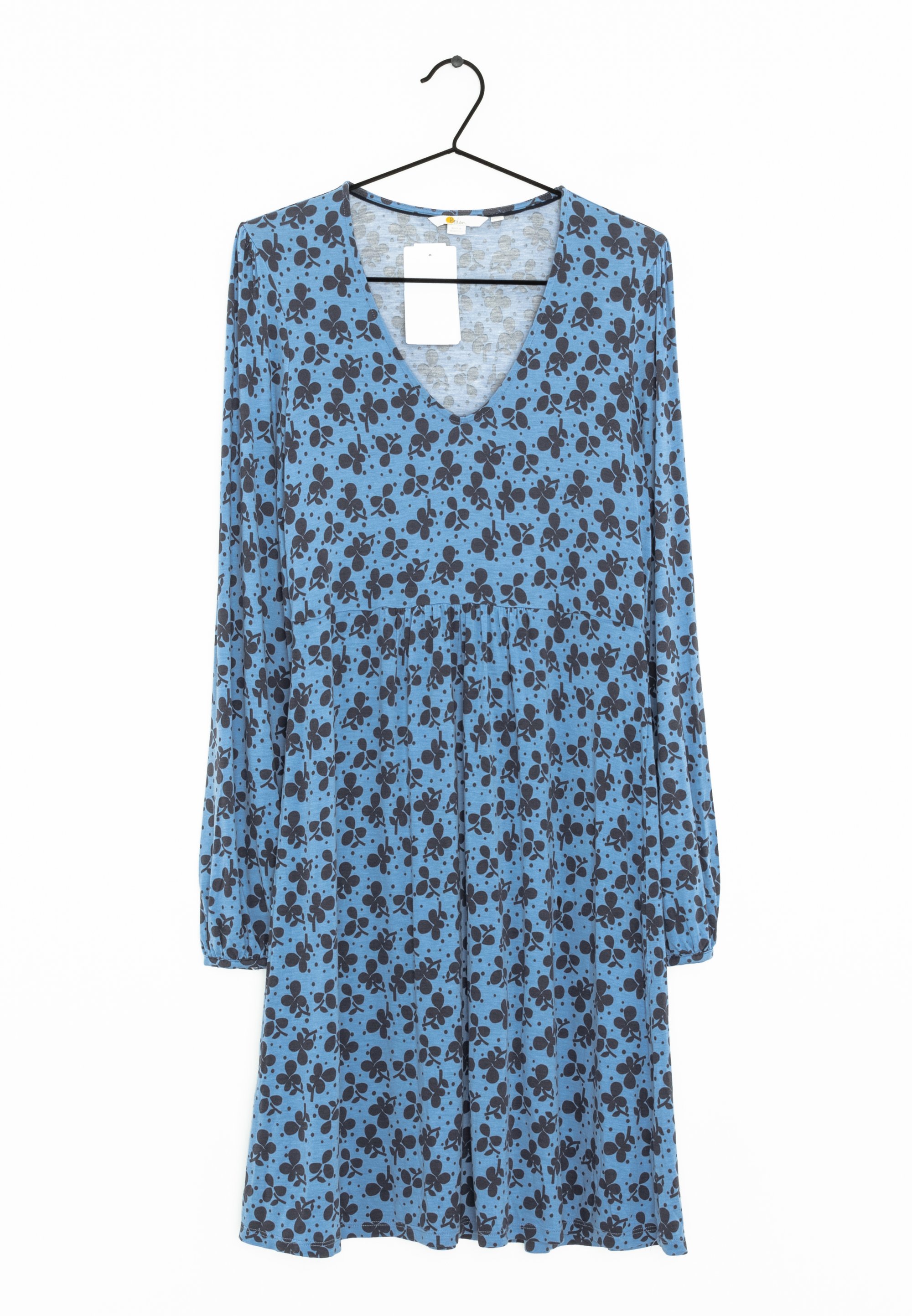 blue lace cami dress Amber Pleat Jersey Midi Dress-Navy, Meadow Scatter main image 1