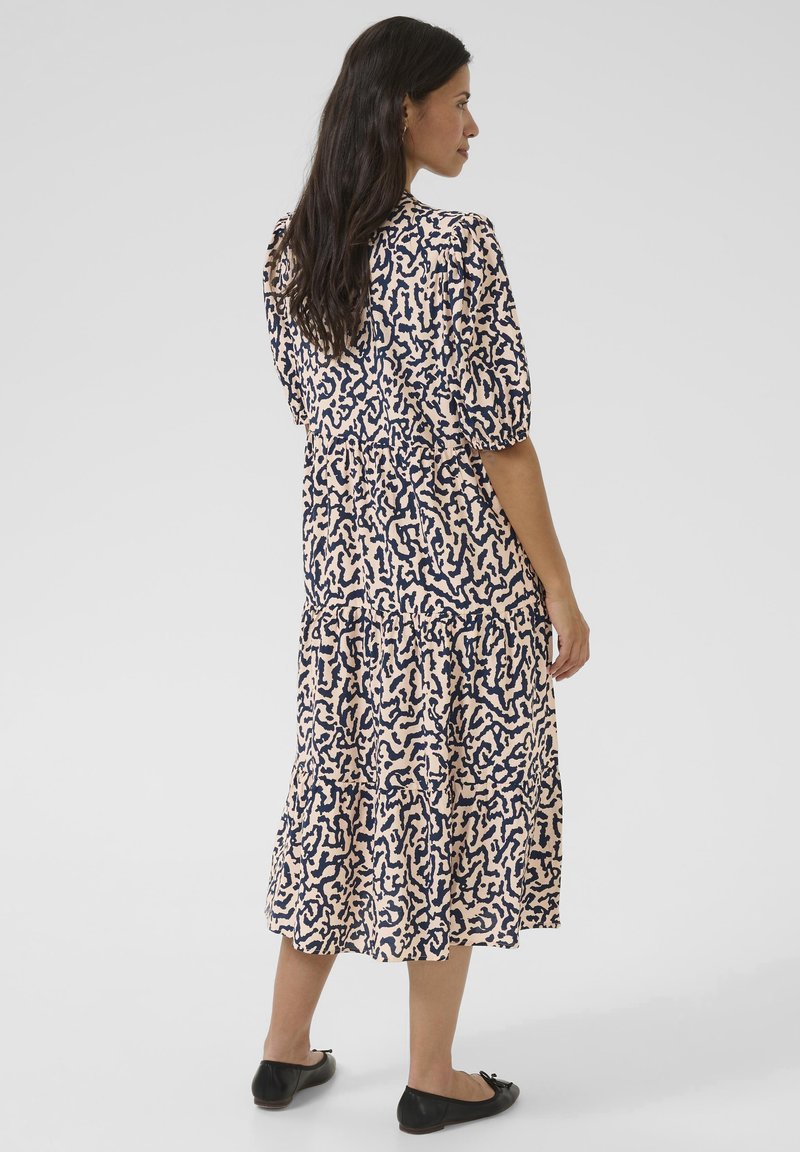 black modal maxi dress NyDkyel丨V-Neck Modal Maxi Dress with Belt