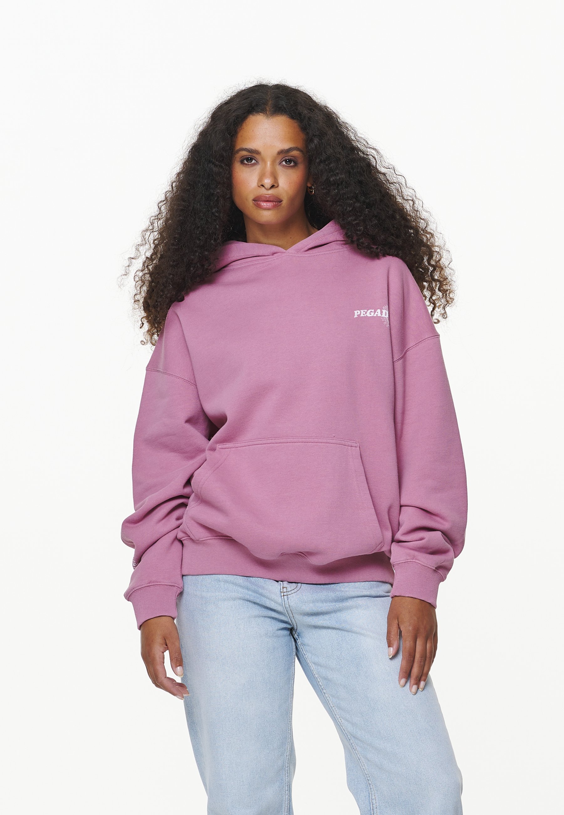 Oversize Pullover Rosa Sweatshirt Damen Strickpullover Oversize