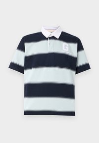STRIPE RUGBY - Pikeepaita - azure laguna/blu