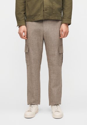 MEND PANTS - Kelnės - sawgrass brown