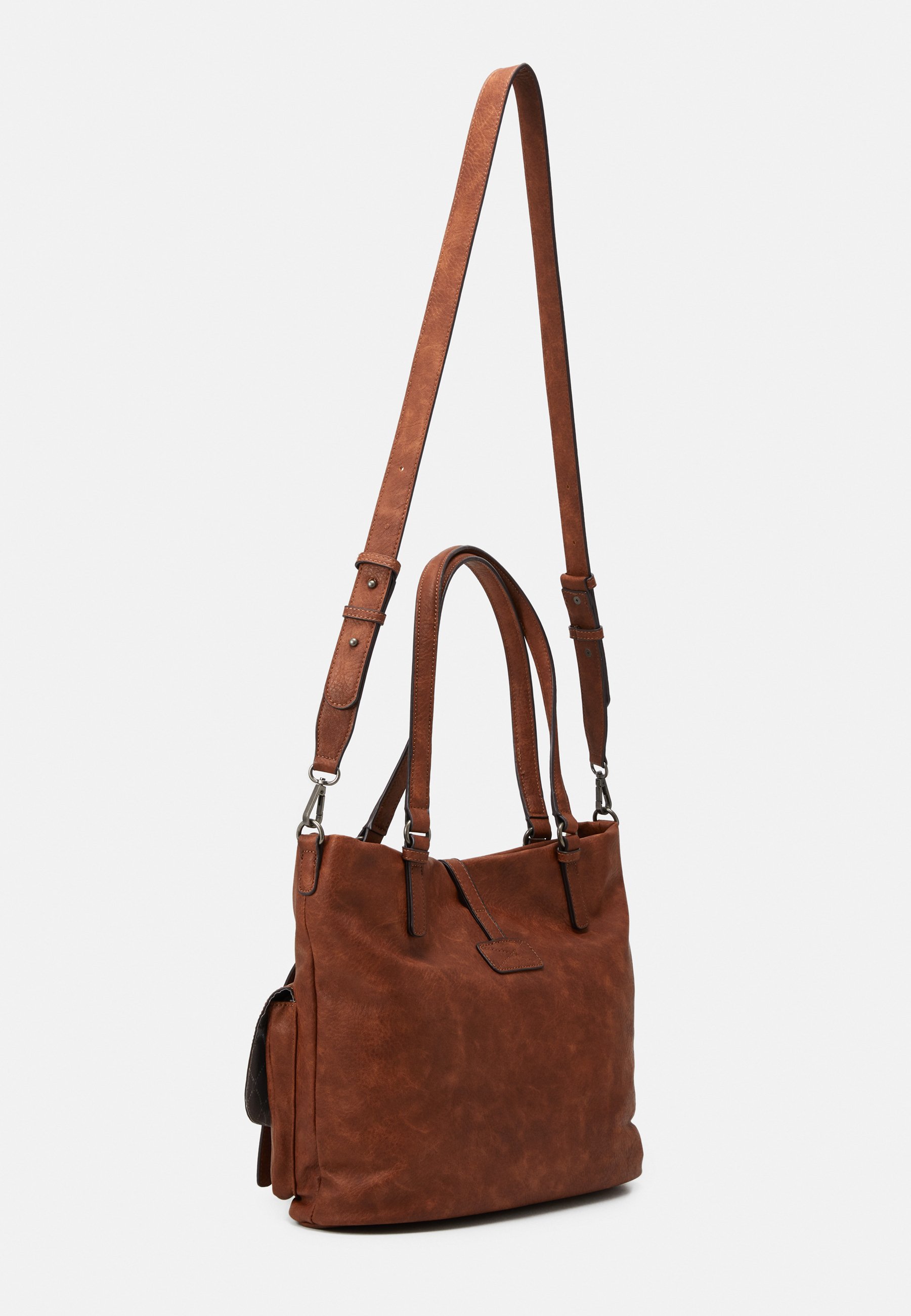 Tamaris BERNADETTE Shoppingväska cognac Zalando.se Tamaris BERNADETTE Axelremsväska cognac Zalando.se