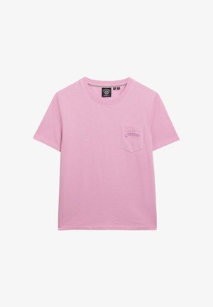 Superdry & Co, ESSENTIAL LOGO GARMENT DYE - T-shirt basique - lilac chiffon