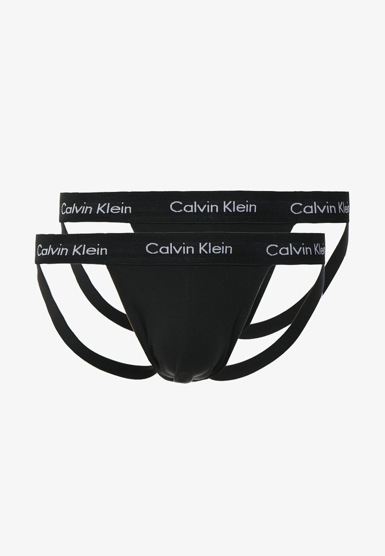 Calvin Klein Underwear - JOCK STRAP 2 PACK - Chilot - black, Extindeți