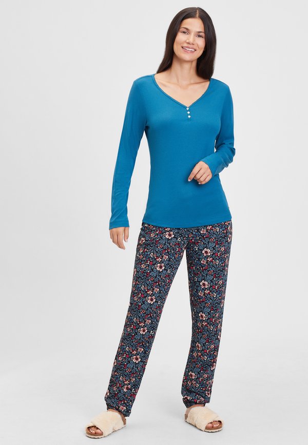 PLAYFUL DREAMS - Nachtwäsche Shirt - petrol