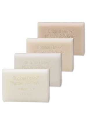 HAFER-SOJA-KOKOS-MANDELMILCH + LUFFA ABLAGE - Soap bar