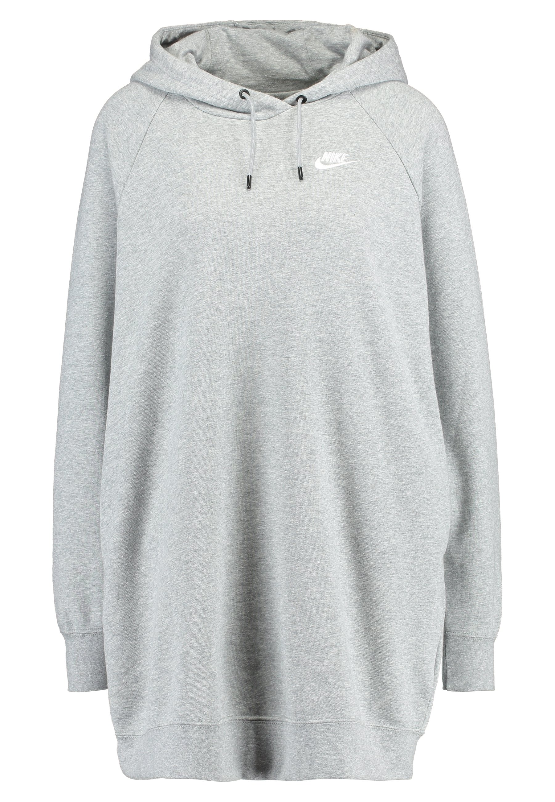nike women's sportswear essential fleece hoodie dress