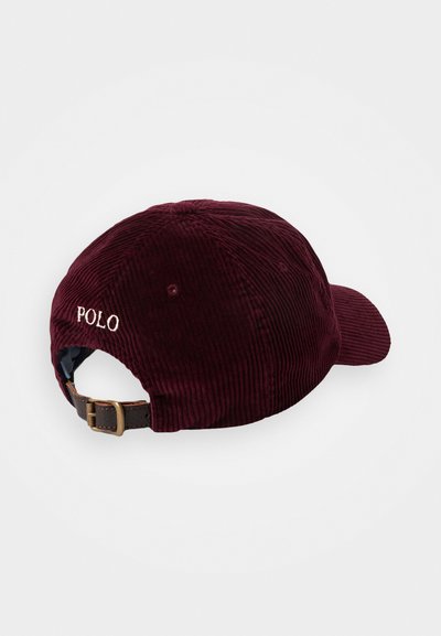 Polo Ralph Lauren CORDUROY BALL CAP UNISEX - Gorra - ruby