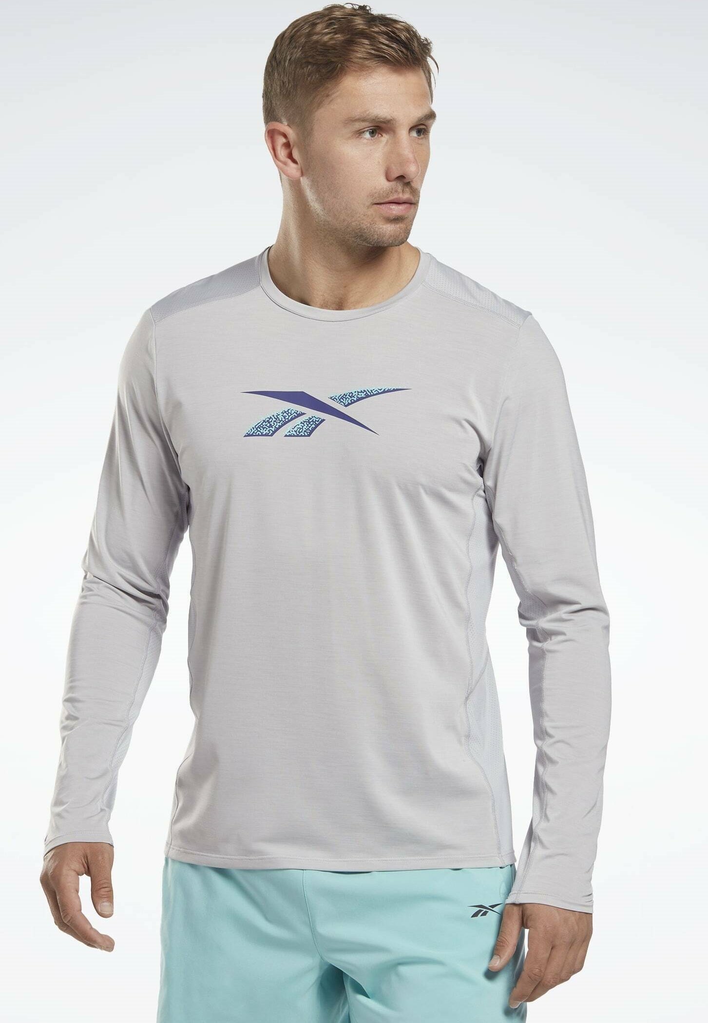 Reebok ACTIVCHILL ATHLETE - Longsleeve - grey/grijs - Zalando.nl