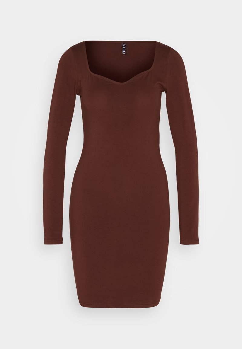 Pieces Jerseyjurk bruin