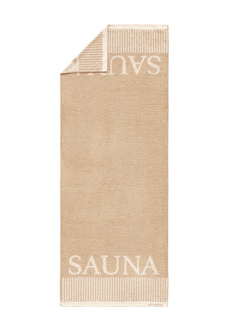Schiesser Serviette de sauna sable