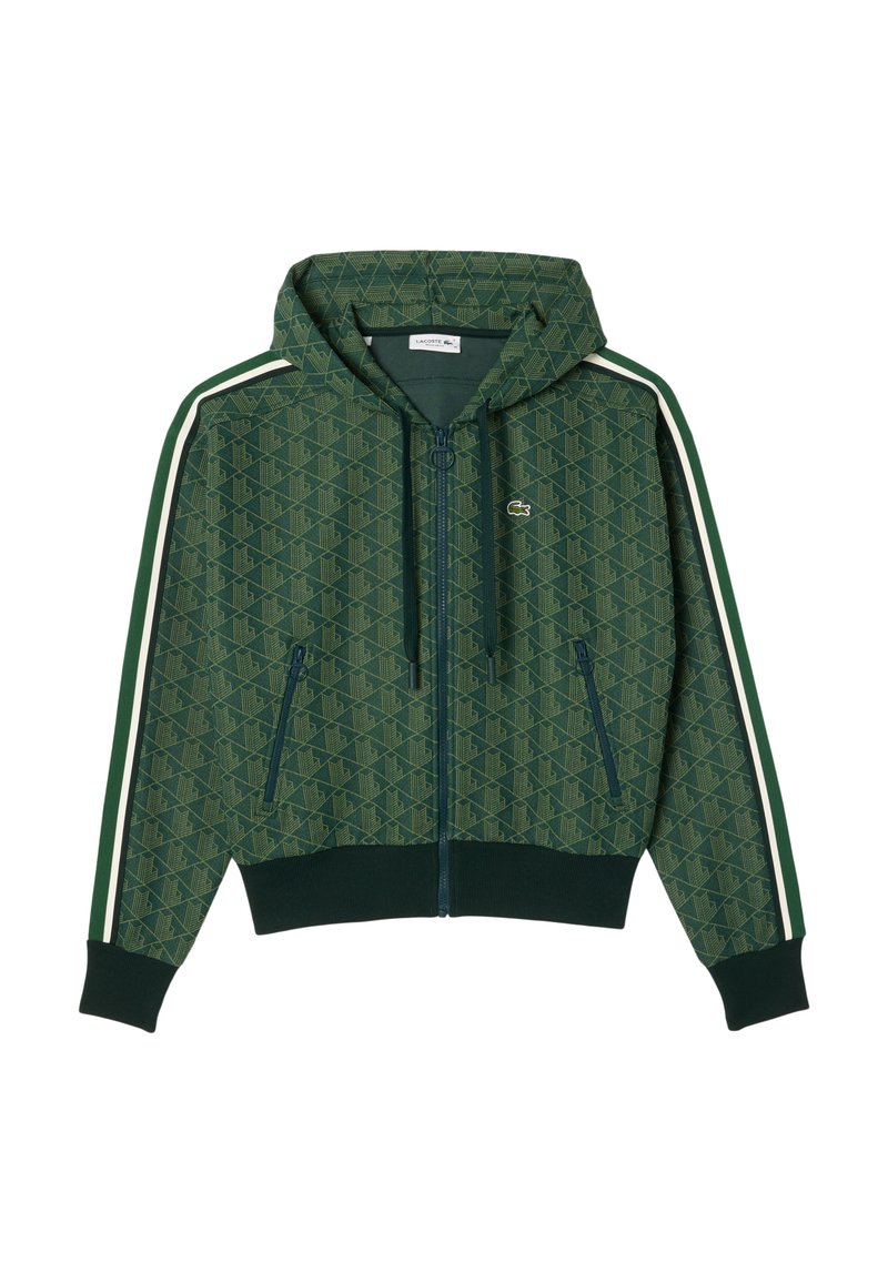 Lacoste Sweater met rits groen Lacoste Sweater met rits groen