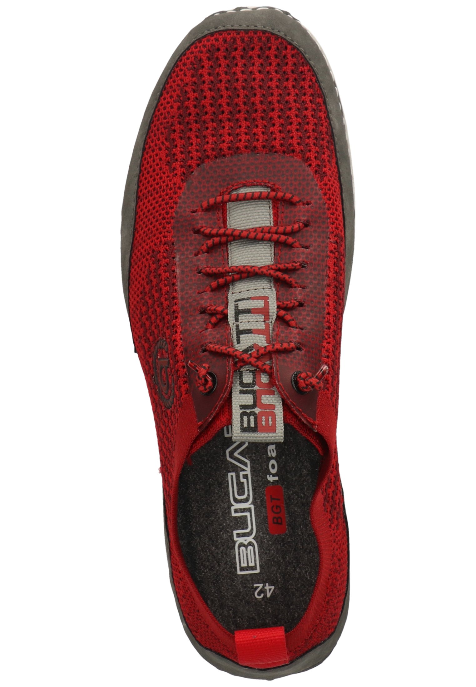 Bugatti Stringate sportive - dark red/rosso scuro - Zalando.it