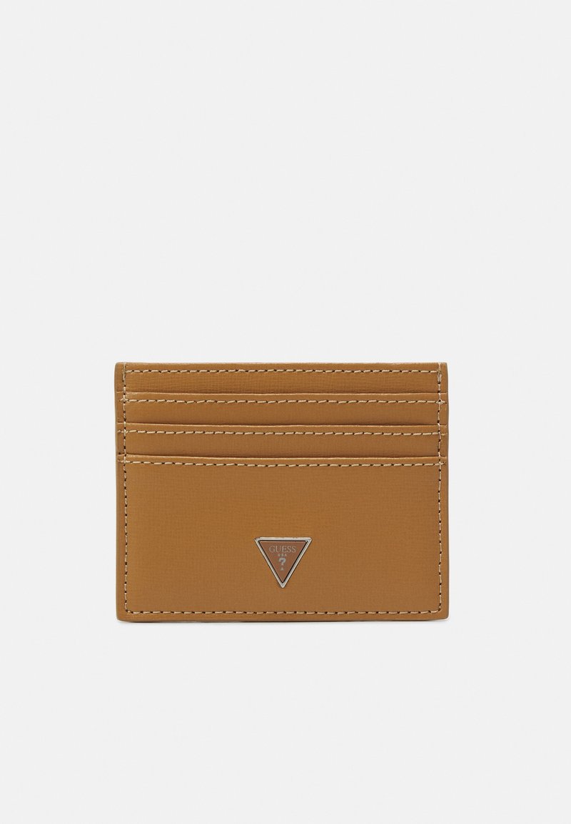 Guess MADRID CARD CASE UNISEX - Portafoglio - sand