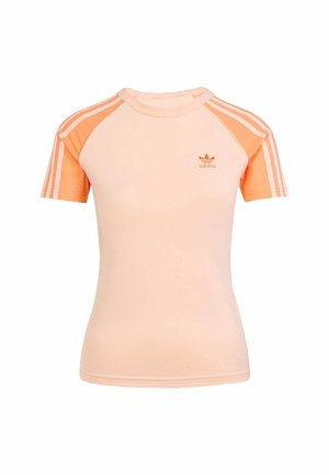 adidas Originals SLIM TEE - Print T-shirt - glow pink