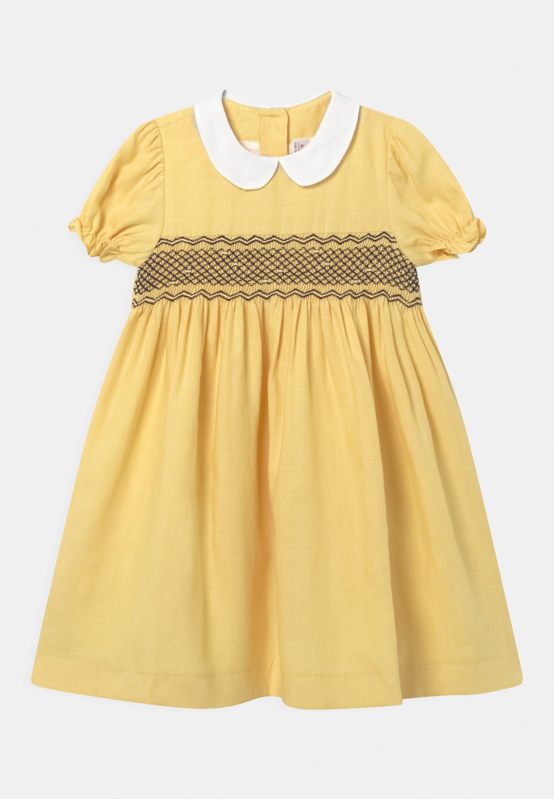 Twin & Chic Cocktailjurk geel Twin & Chic Cocktailjurk geel