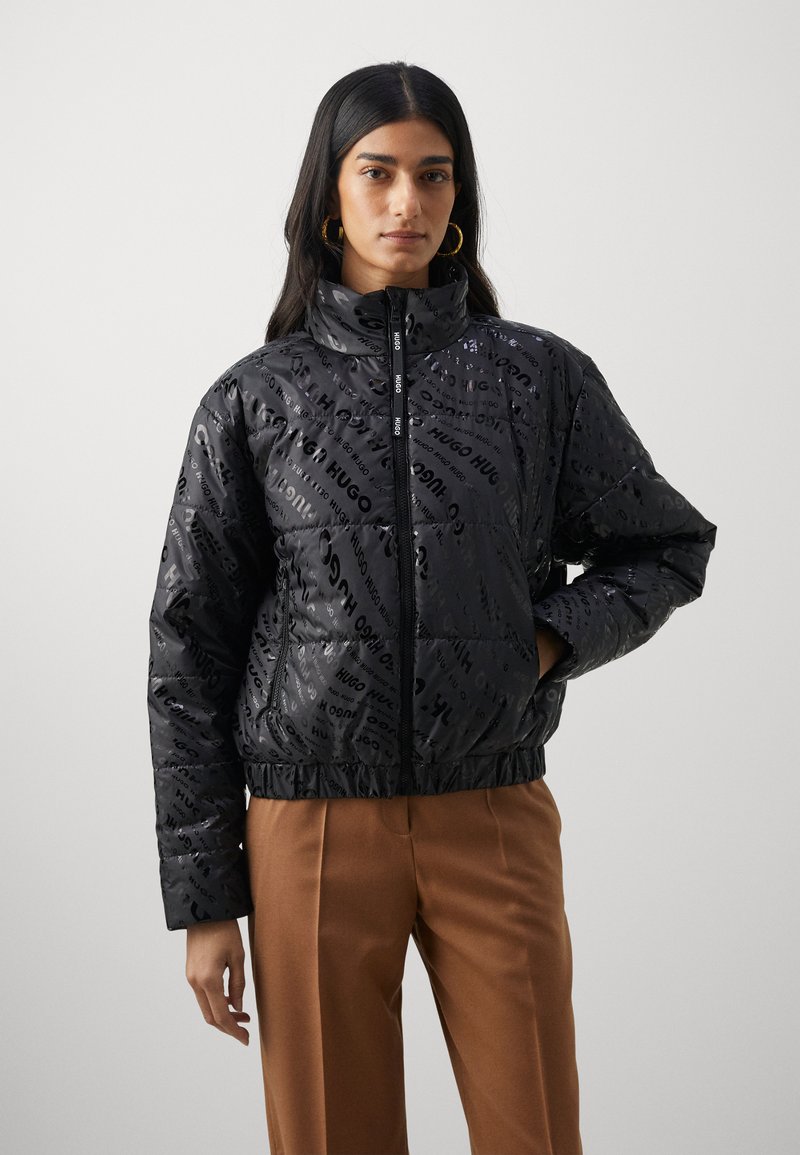 HUGO Steppjacke FELARA in schwarz