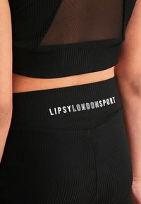 Lipsy HIGH WAIST ACTIVE CYCLING - Legíny – nohavice - black