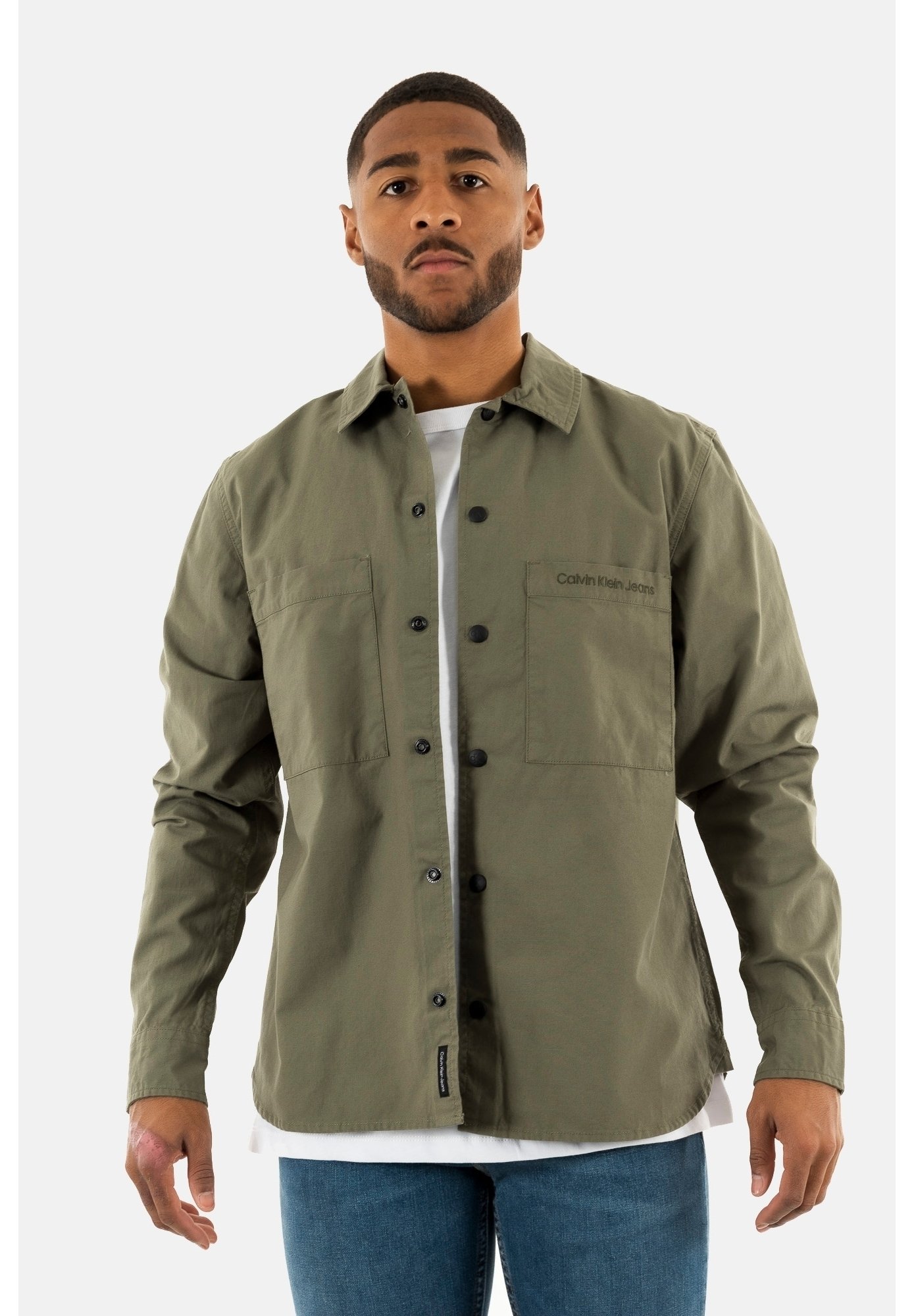 Calvin Klein Jeans J30J324612 - Hemd - vert/grün - Zalando.de