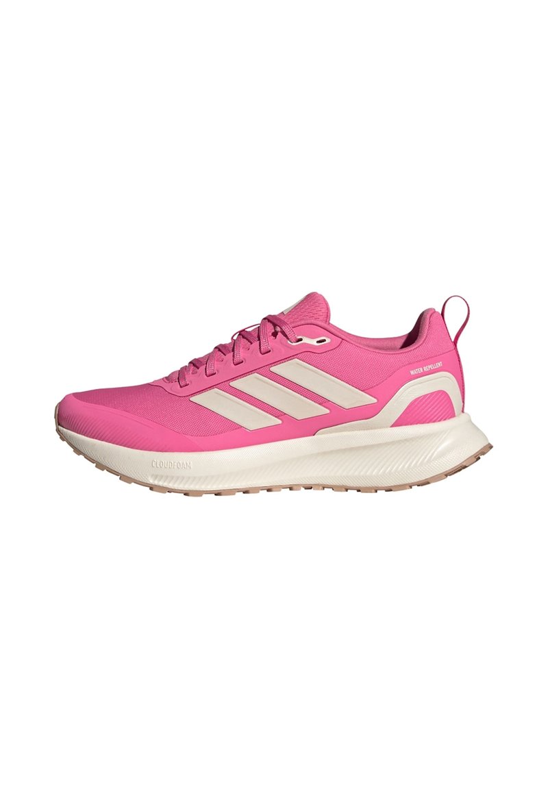 adidas Performance RUNFALCON 5 - Løbesko trail - pink fusion/chalk white/core black