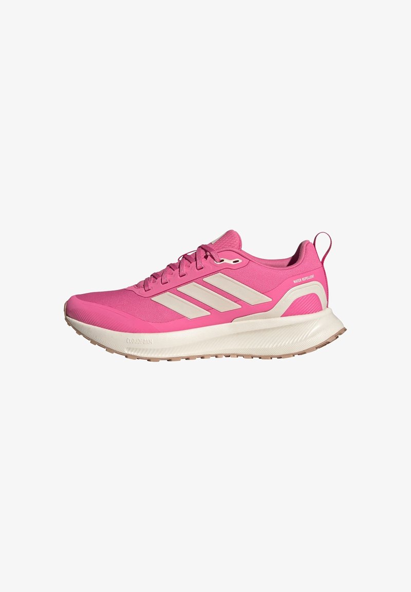 adidas Performance RUNFALCON 5 - Løbesko trail - pink fusion/chalk white/core black