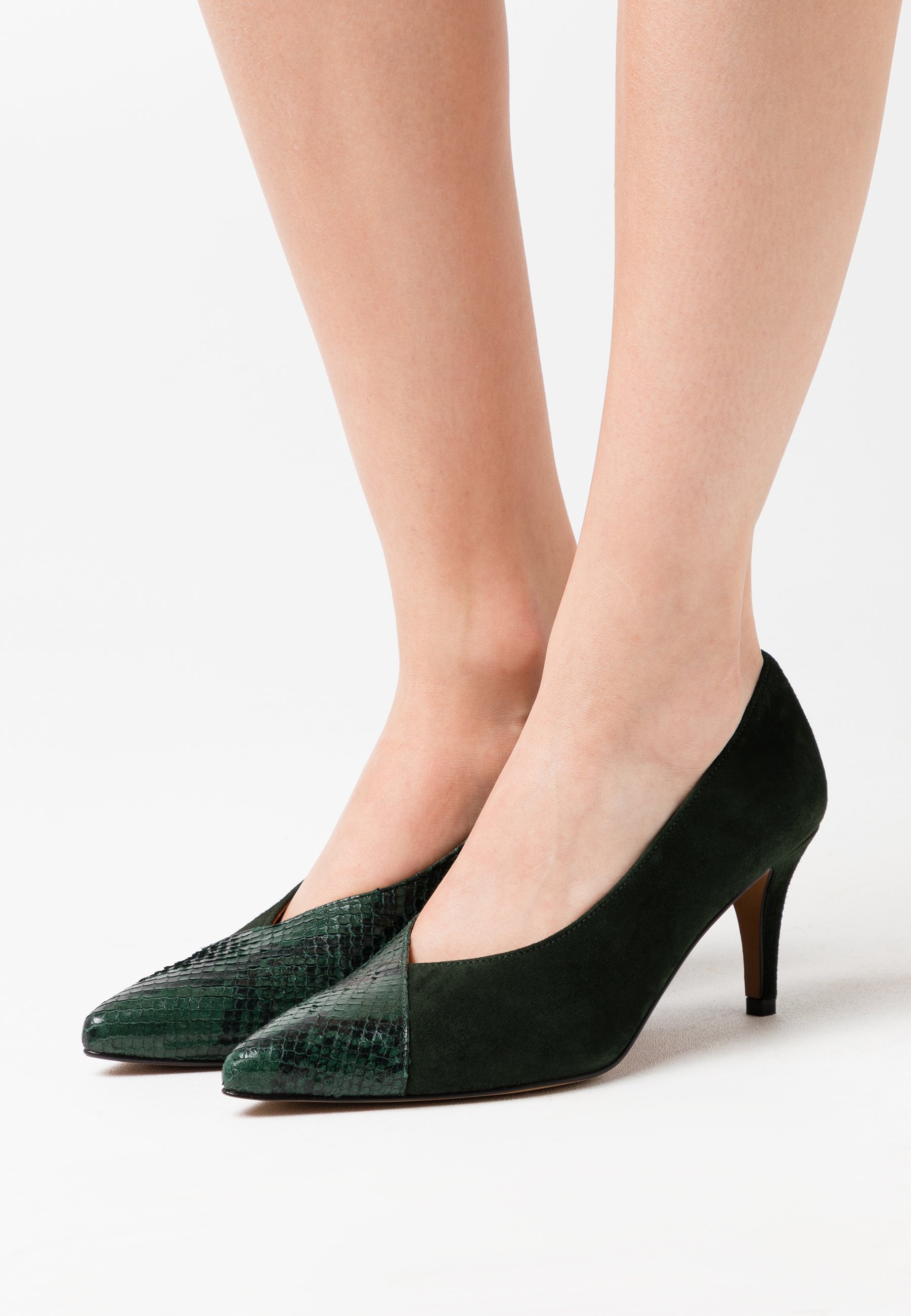 LAB BY AG Tacones - verde/verde oscuro - Zalando.es
