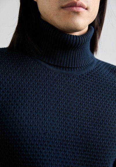 J.LINDEBERG OLIVERO TURTLENECK - Pullover - navy