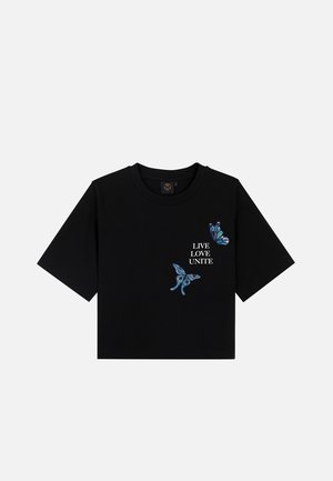 STAIRWAY - T-shirt print - black