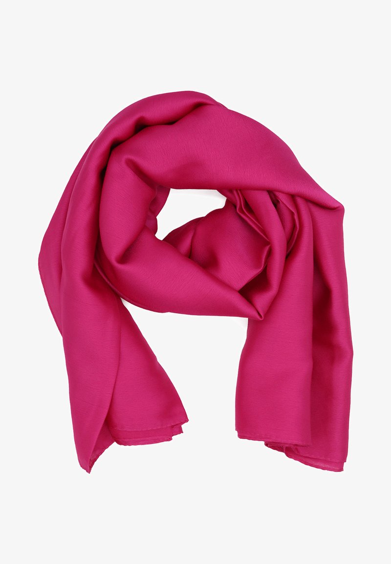 Foulard Donna Firmati Fucsia/viola Scuro Queen Helena Sciarpa
