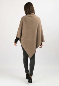 Dalle Piane Cashmere PONCHO - Pončo - visone