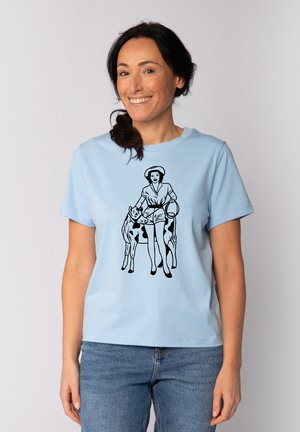 COW - T-shirt imprimé - blue soul